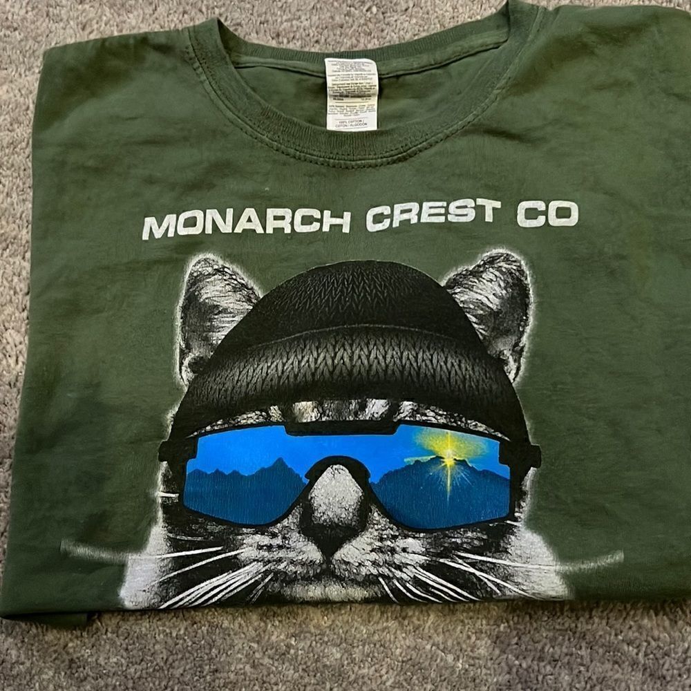 Youth Large Souvenir T Shirt from Monarch Crest CO